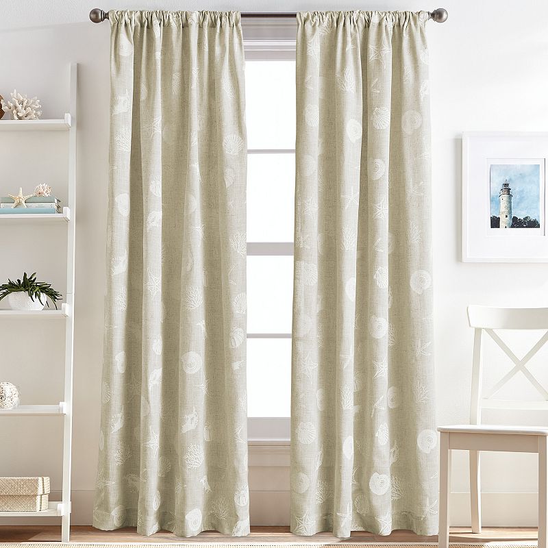 CHF Seashells Window Curtain