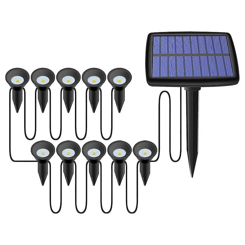 1-to-10 Led Solar Outdoor Lamp Ipx4 Waterproof Solar Light Garden Decoration Lamp Night Lamp For Garden Street Courtyard Lawn