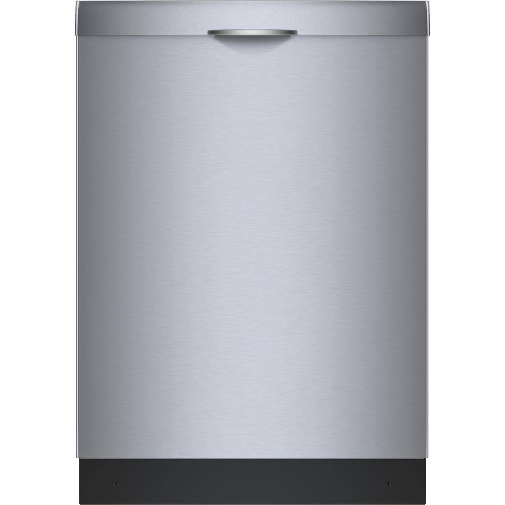 Bosch 300 Series 24 in. Stainless Steel Top Control Tall Tub Dishwasher with Stainless Steel Tub and 3rd Rack SHS53CD5N