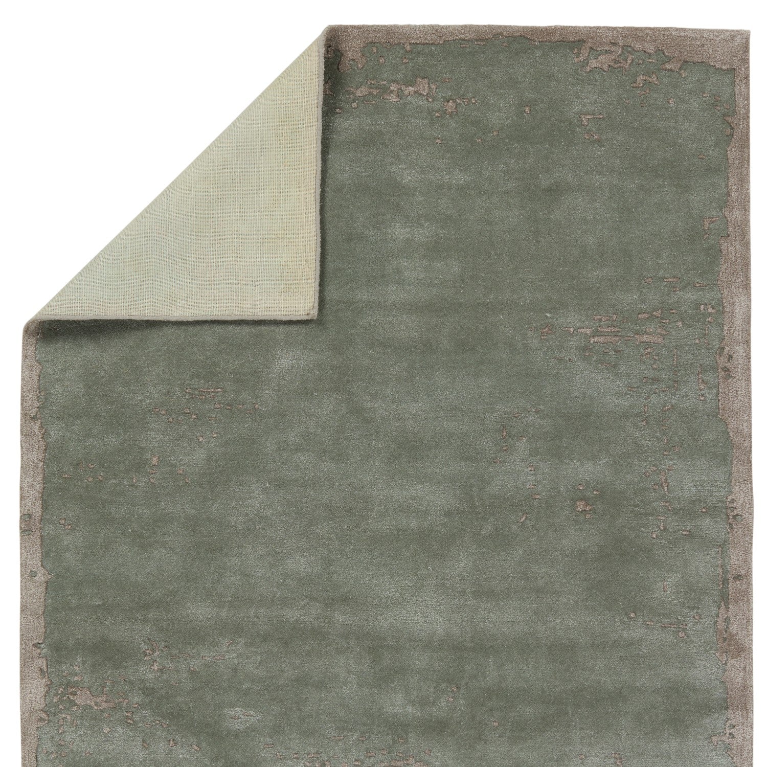 Lenox Hand Tufted Avenue Dark Sage & Gray Rug