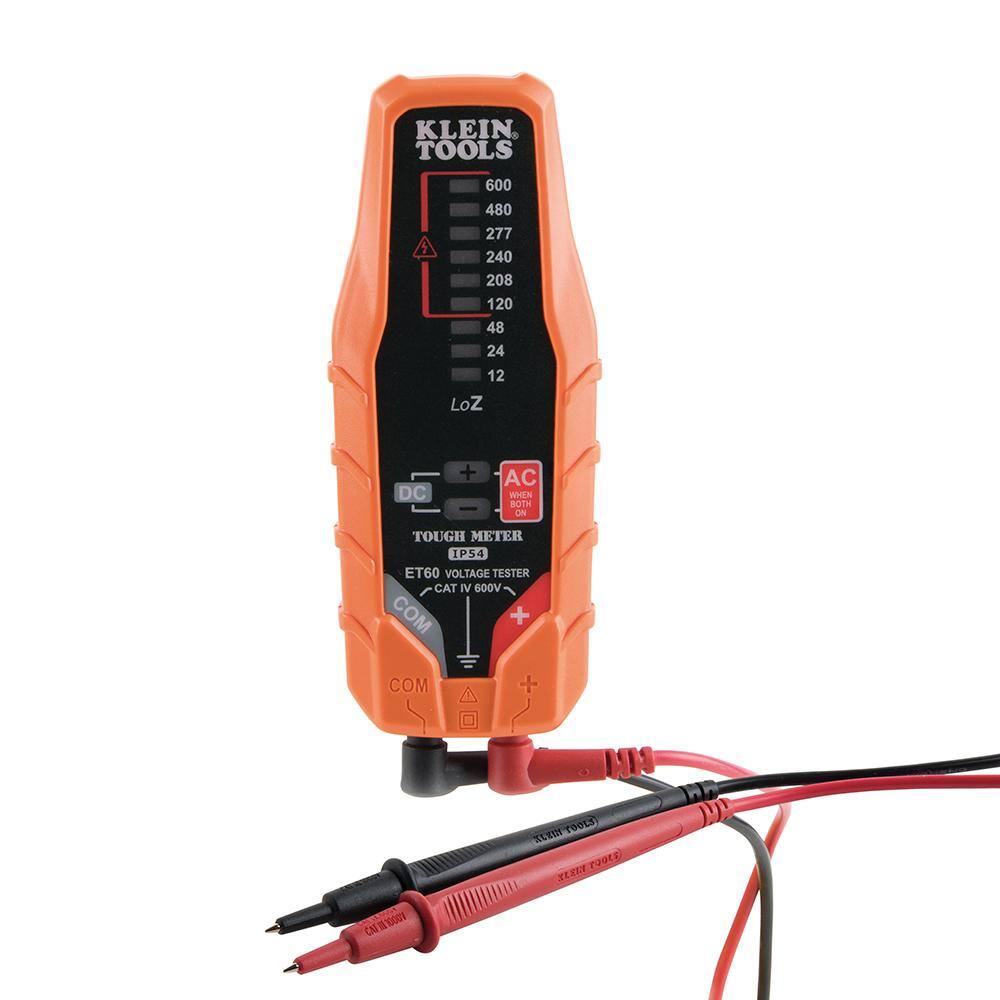 Klein Tools Electronic ACDC Voltage Tester ET60