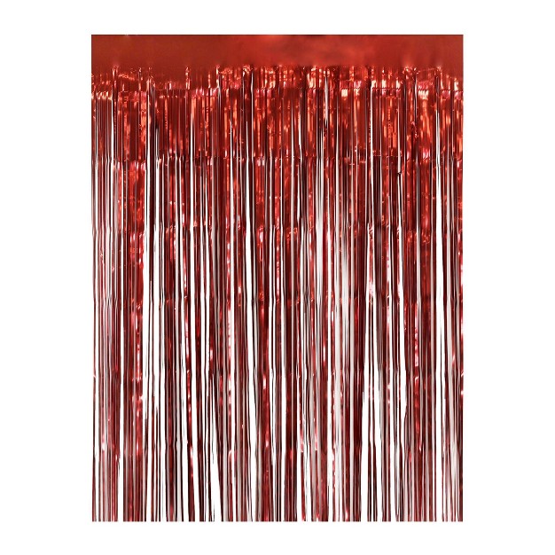 Fringe Backdrop D cor Red