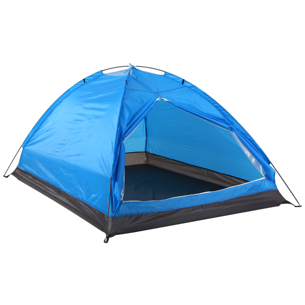 Camping Tent for 2 Person Single Layer Outdoor Portable Beach Tent