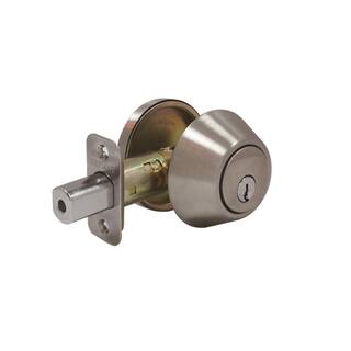 Defiant Single Cylinder Stainless Steel Deadbolt DL61