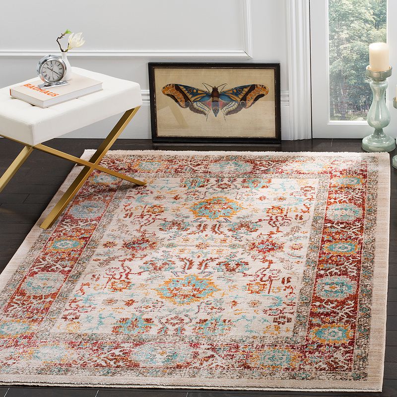 Safavieh Sutton Watling Framed Floral Rug