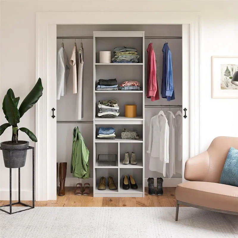 Evolution Gray Closet Storage System