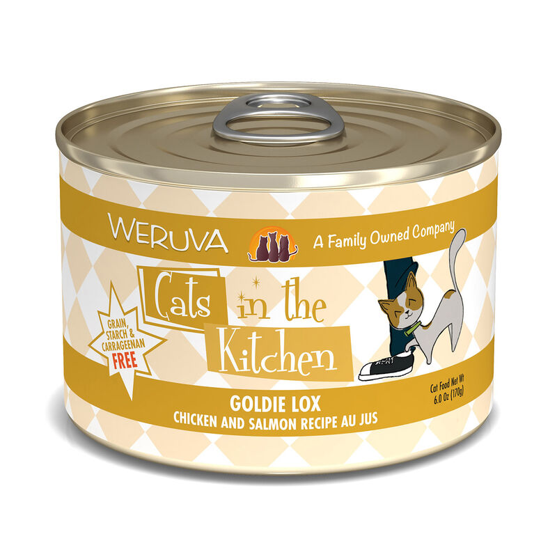 Cats In The Kitchen Goldie Lox Chicken and Salmon Recipe Au Jus 6oz