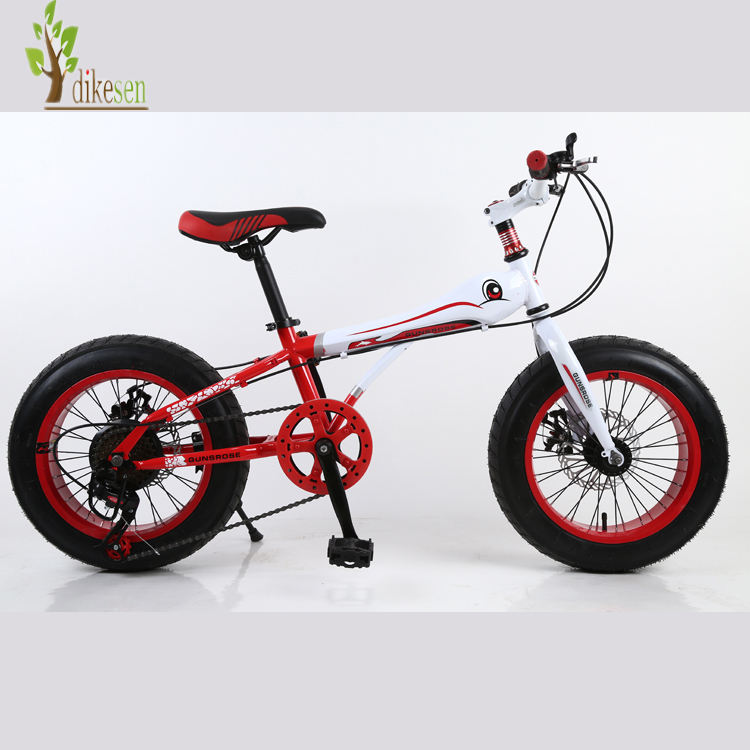 2023 21 Speed children 20  white new style  hot model! snow bike  16inch 7speed Dikesen import Dikesen import black pedal