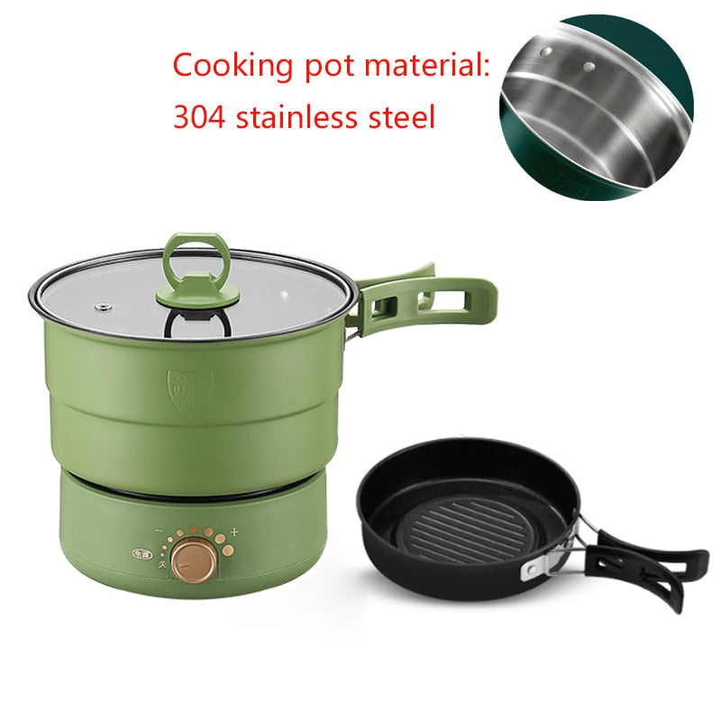 Electric Split Foldable Multicooker Frying Pan