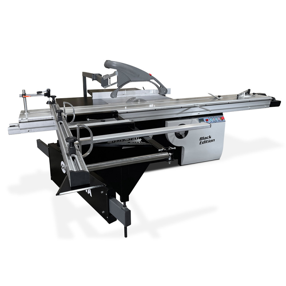 Maksiwa Sliding Panel Saw 5HP with Tilting Blade and Scoring Blade ;