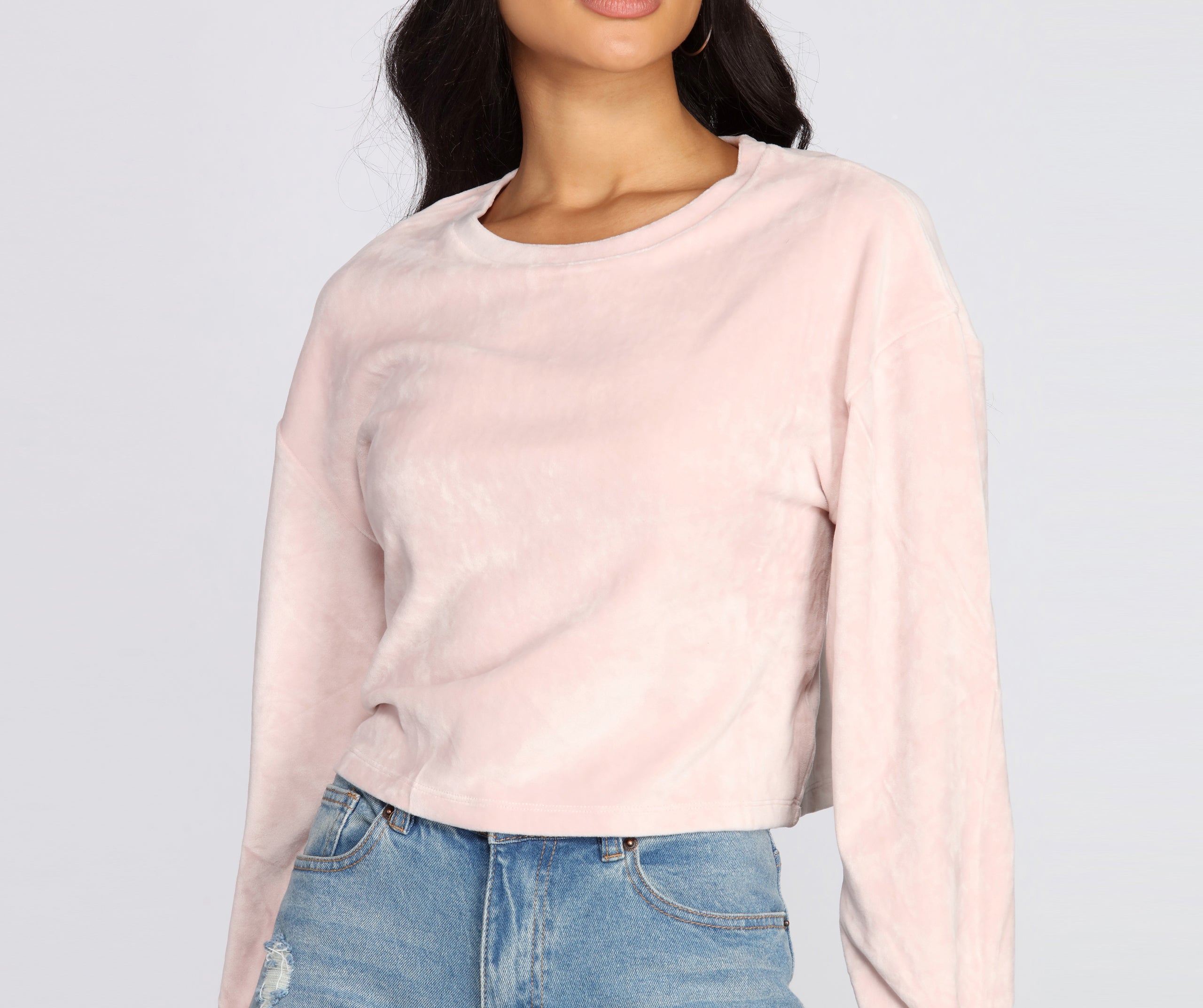 Soft And Cozy Velvet Top