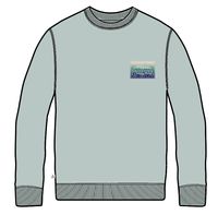 Grounded Organic Cotton Sweatshirt - Surf Spray