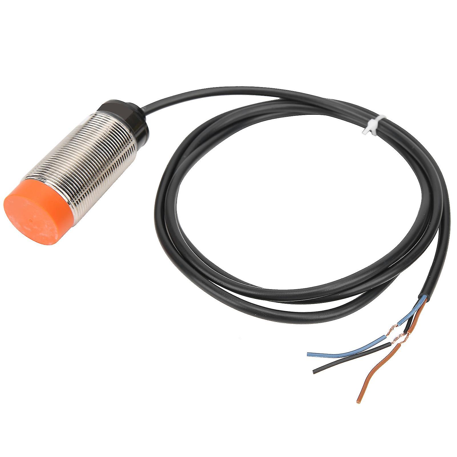 BERM Proximity Switch Cylindrical 3‑Wire Normally Open Sensor PRL30-15DP 10-30VDC