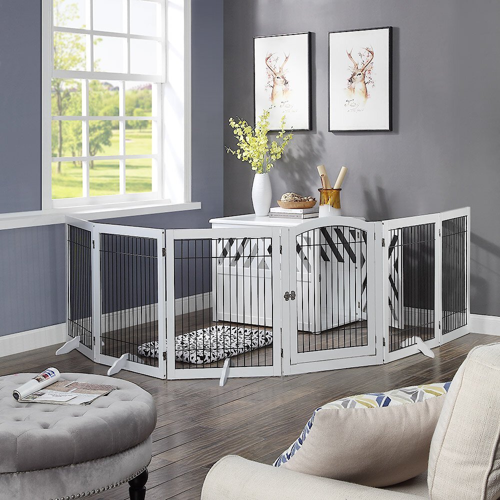 Unipaws 6 Panel Dog Gate