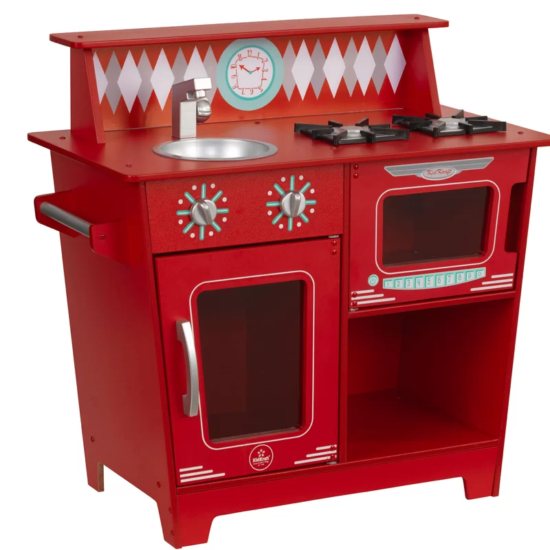 KidKraft 53362 Classic Kitchenette - Red