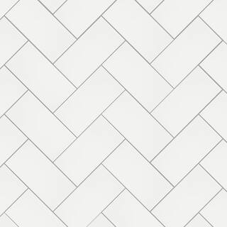 Merola Tile Projectos White 3-78 in. x 7-34 in. Ceramic Floor and Wall Tile (11.0 sq. ft.Case) FRC8PRNM