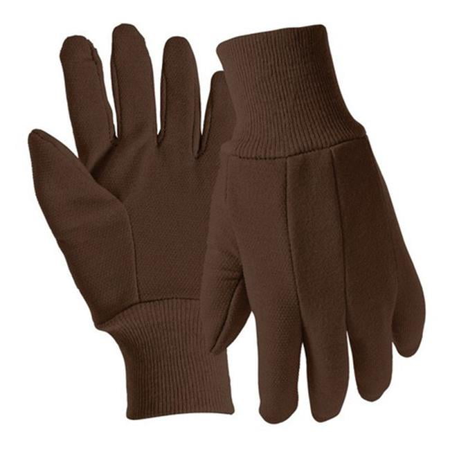 Digz 7352-26 Medium Cotton Jersey Knit Garden Glove - pack of 6