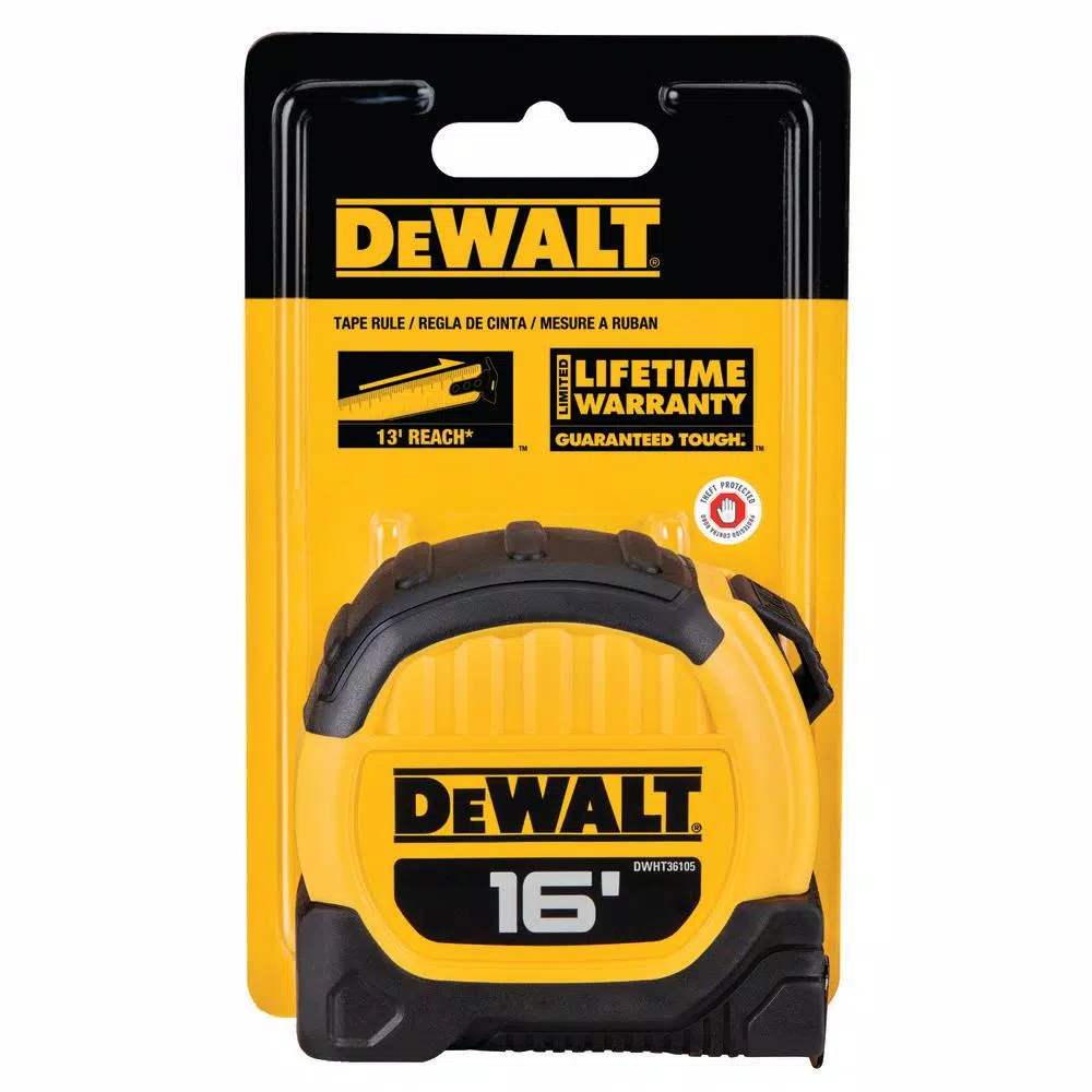 DEWALT 16 ft. x 1-1/8 in. Tape Measure and#8211; XDC Depot