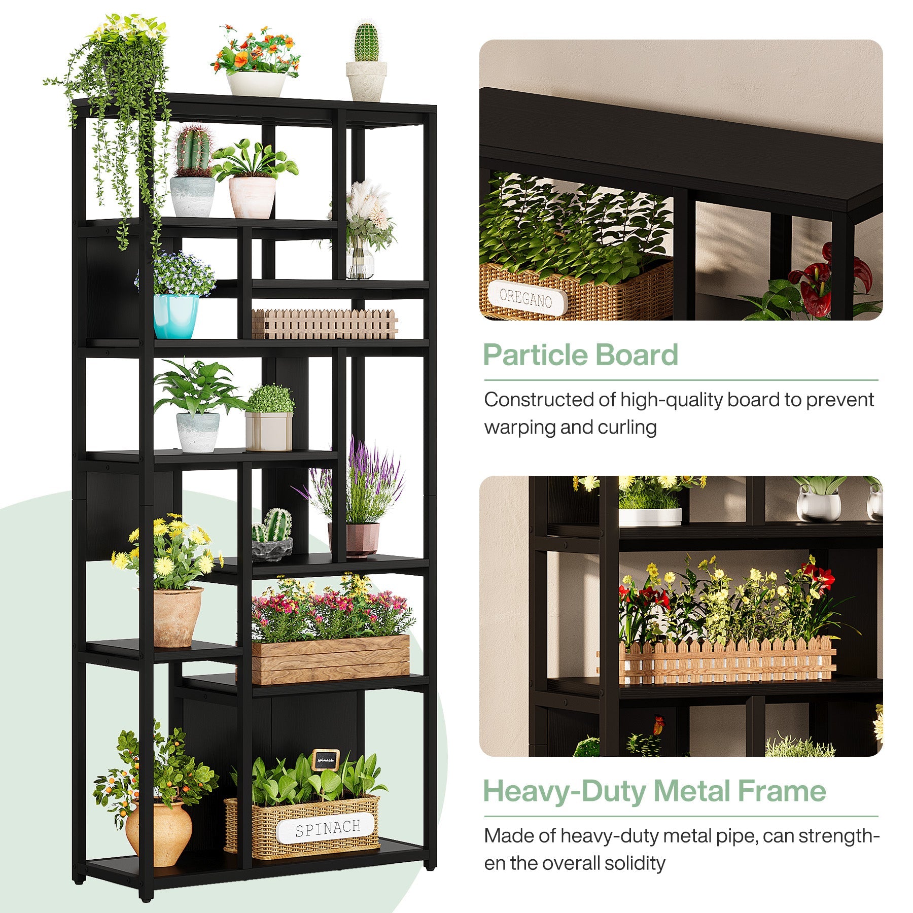 7-Tier Plant Stand, 70.9