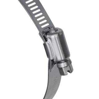 Everbilt 4 in. Galvanized Steel Worm Gear Clamp MC4HD