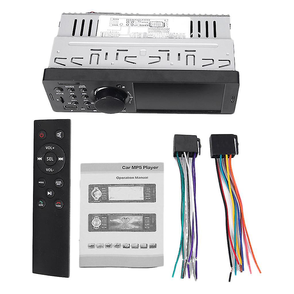 Universal 4' Car Radio Mp5 Player Telescopic Audio Multimedia Player #7805