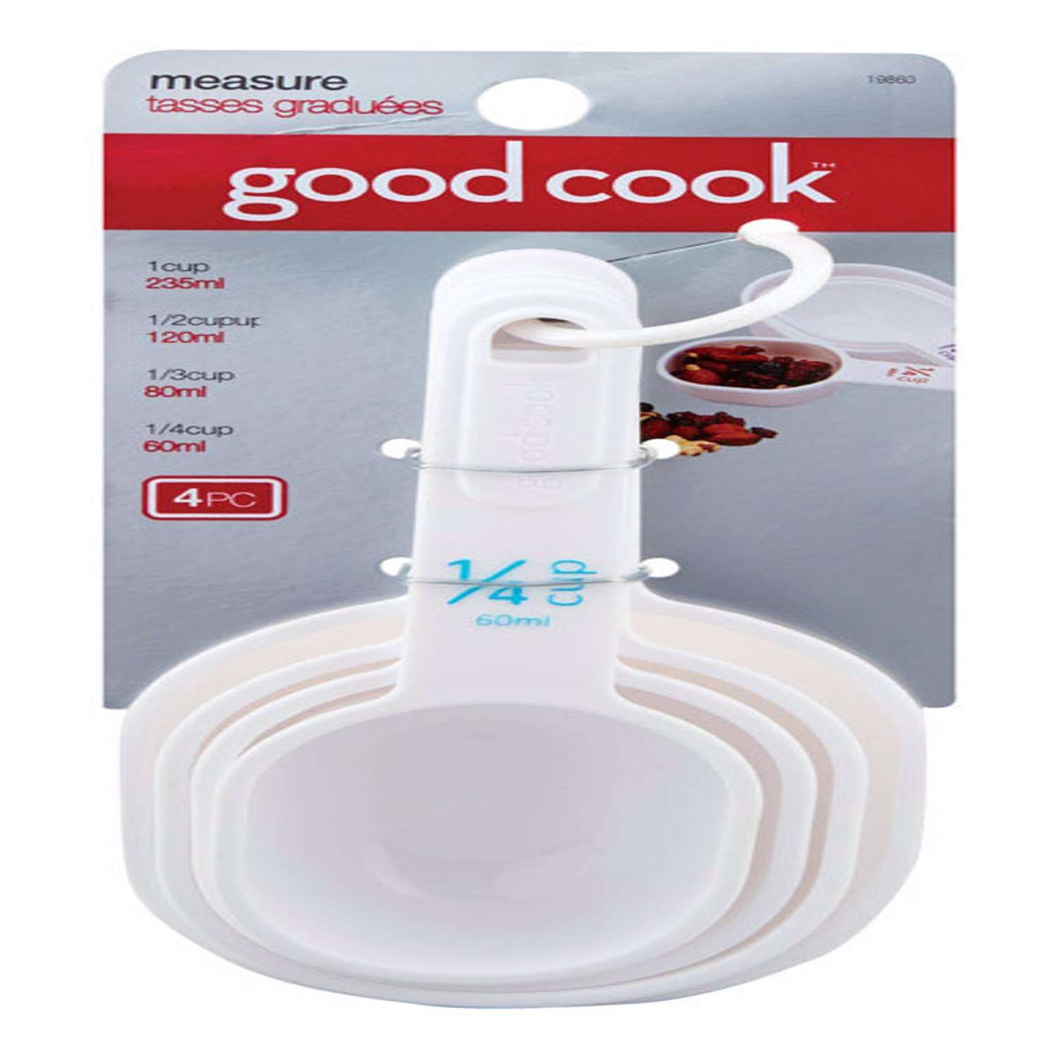 Good Cook Plastic White Measuring Set