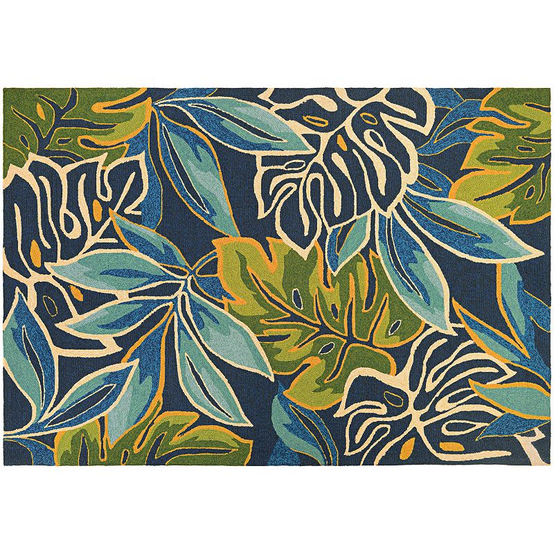 Couristan Covington Areca Palms Indoor Outdoor Rug