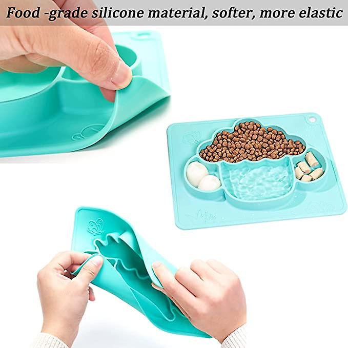 Dog Bowl Dog Food Bowl， Slow Feeder Dog Bowl With Non Slip Silicone Mat， Suitable For Food And Water， No Spill Non-slip， Pet Puppy Bowl Dog Bowl For S