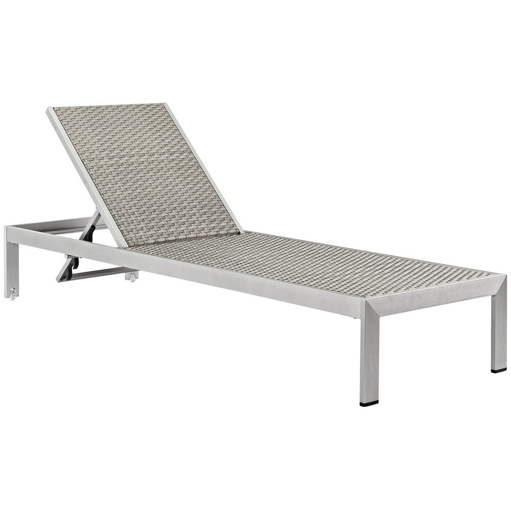 Shore Aluminum Outdoor Chaise Set of 2