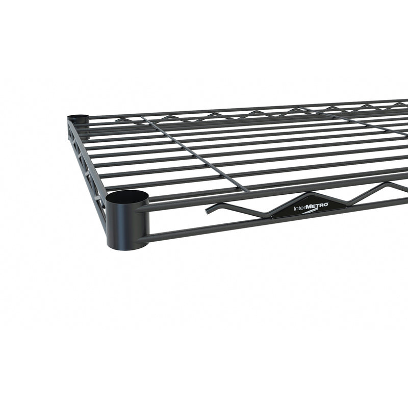 SHELF STEEL BLK 18