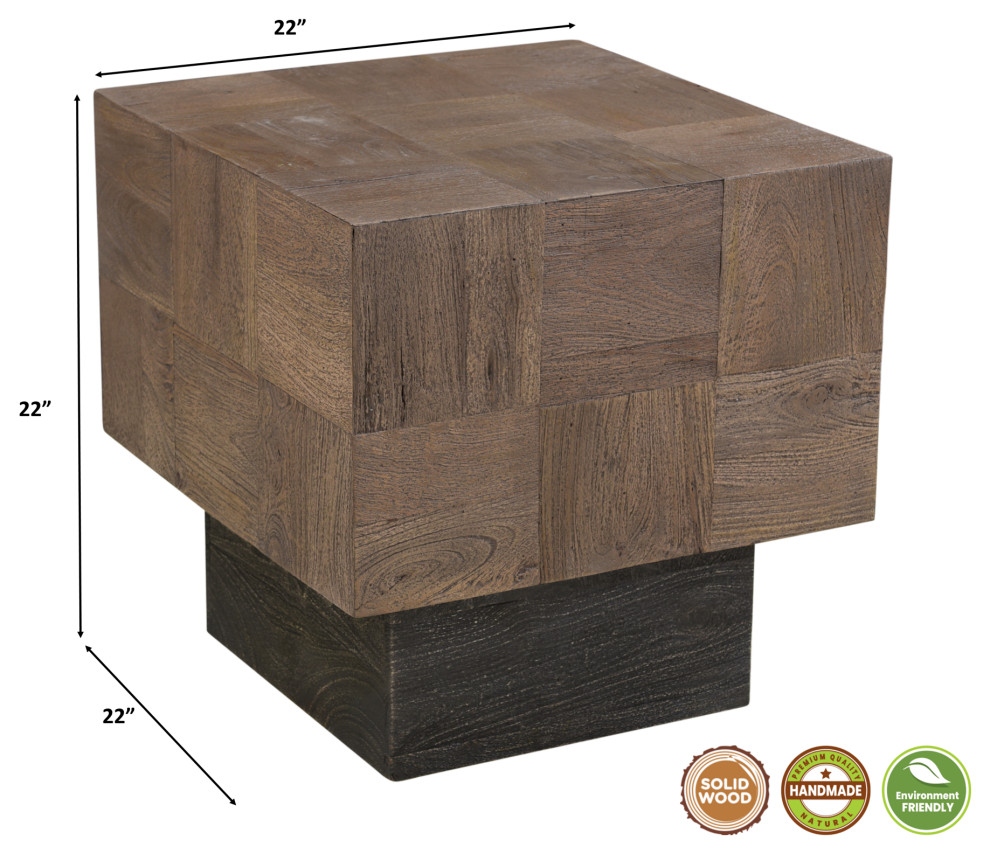 Gillian 22 quotDark Brown Coffee Table   Transitional   Coffee Tables   by Sideboards and Things  Houzz