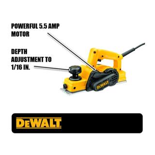 DW 5.5 Amp Corded 3-14 in. Portable Handheld Planer D26676