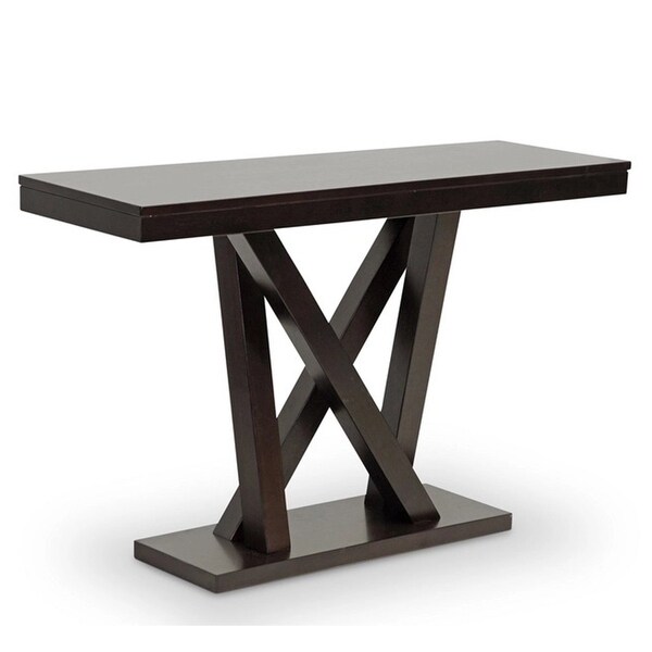 Everdon Dark Brown Modern Sofa Table