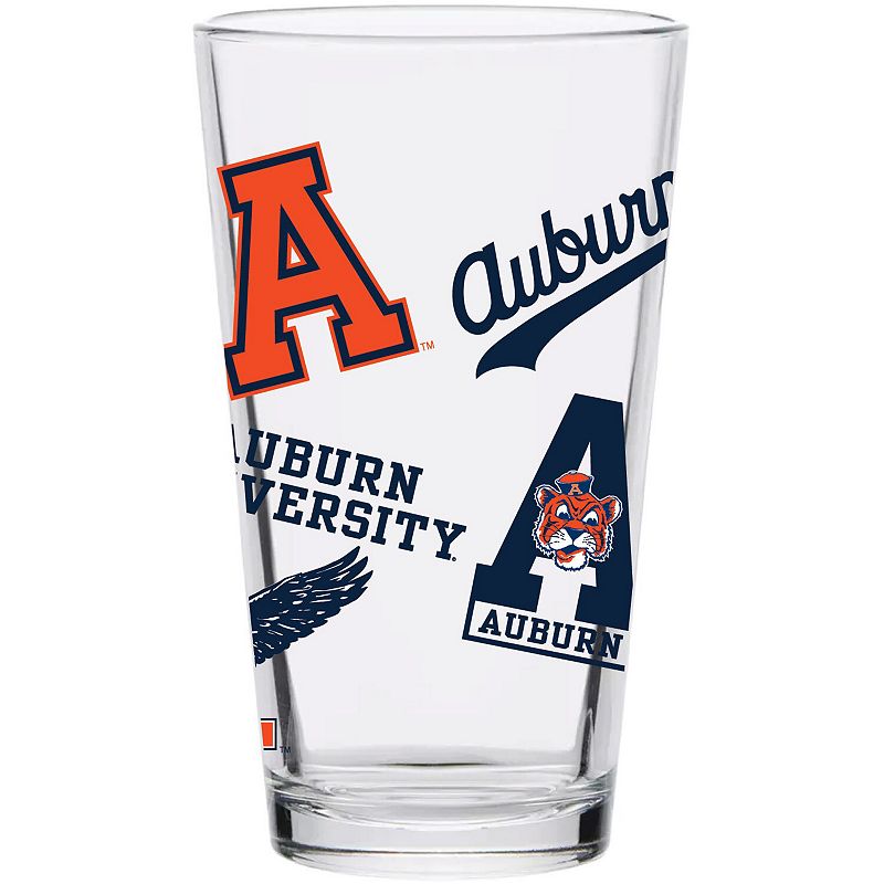 Auburn Tigers 16oz. Medley Vintage Pint Glass