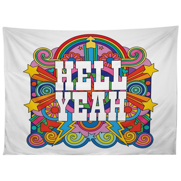 Pilgrim Hodgson Hell Yeah Tapestry Society6