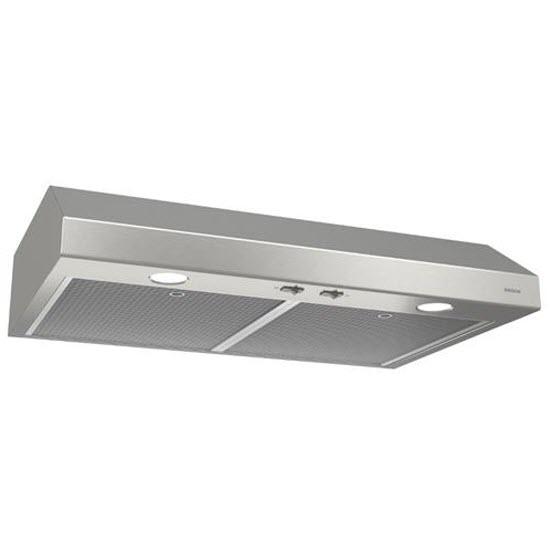 Broan 30-inch Glacier Series Under-Cabinet Range Hood BCS330SSC