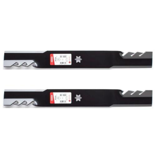 2PK USA Toothed Mulching Mower Blades for 42