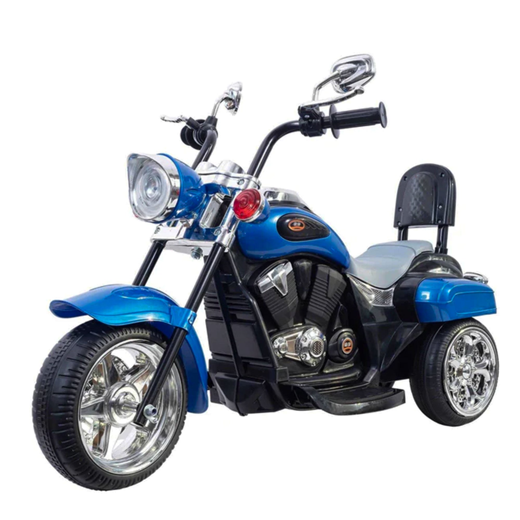 Freddo Toys 6V Battery Powered Electric Chopper-Style Ride-On Trike, Blue (Used)