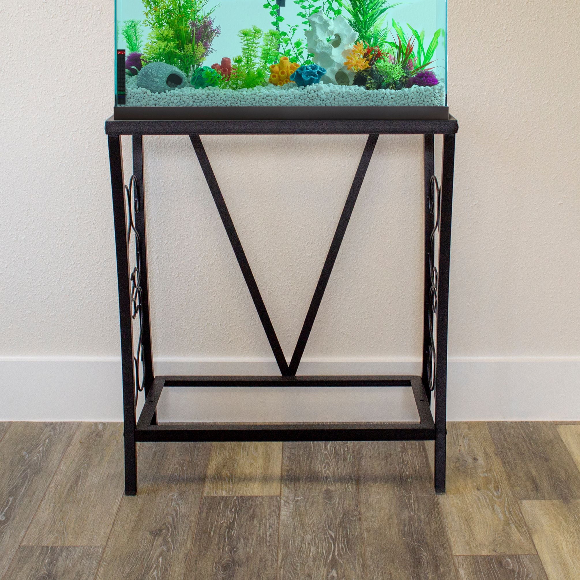 Aquatic Fundamentals 20 Gallon Metal Aquarium Stand