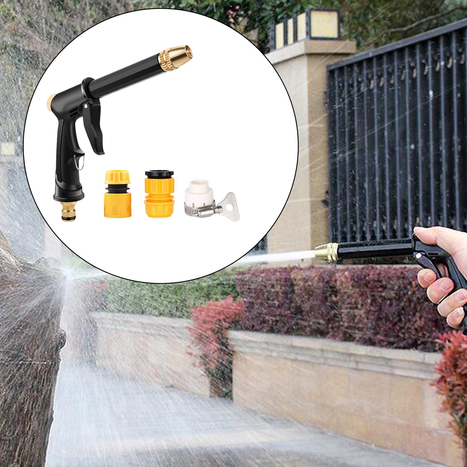 Garden Hose Water Sprayer 1/4 inch Quick Connector with Spray Nozzle Tips