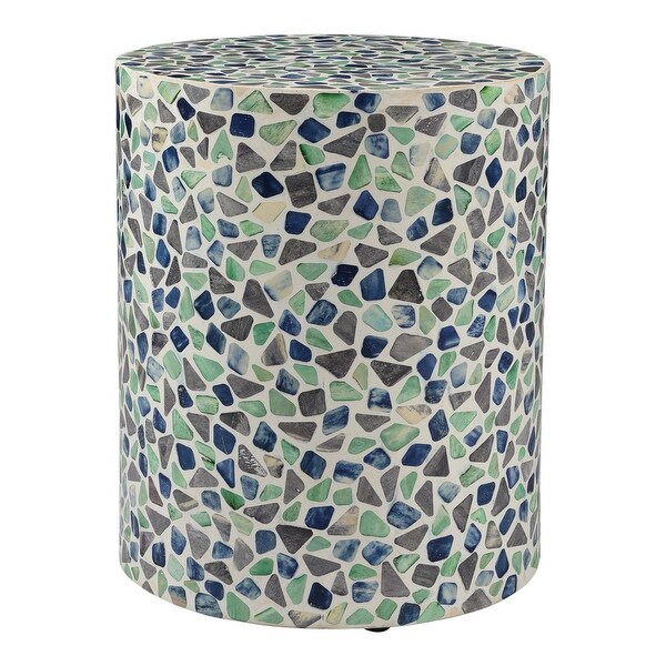 Aurelle Home Osaris Modern Prismatic Side Table