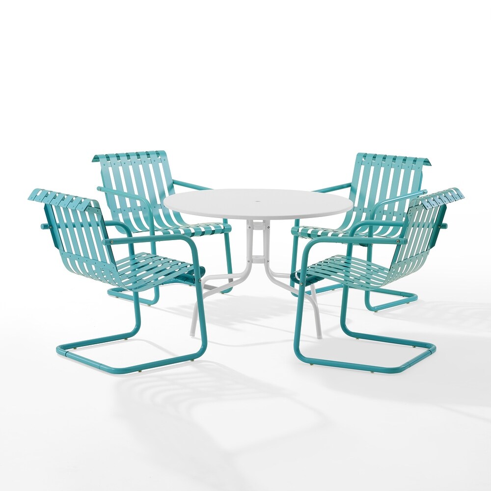 Gracie 5Pc Outdoor Metal Dining Set   93\