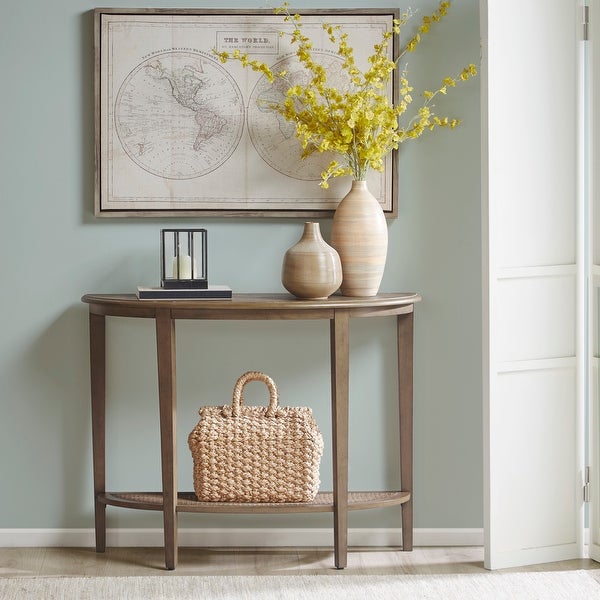 Madison Park Ashby Half Moon Console Table