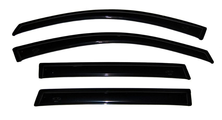 AVS 00-07 Ford Focus ZXW Wagon Ventvisor Outside Mount Window Deflectors 4pc - Smoke