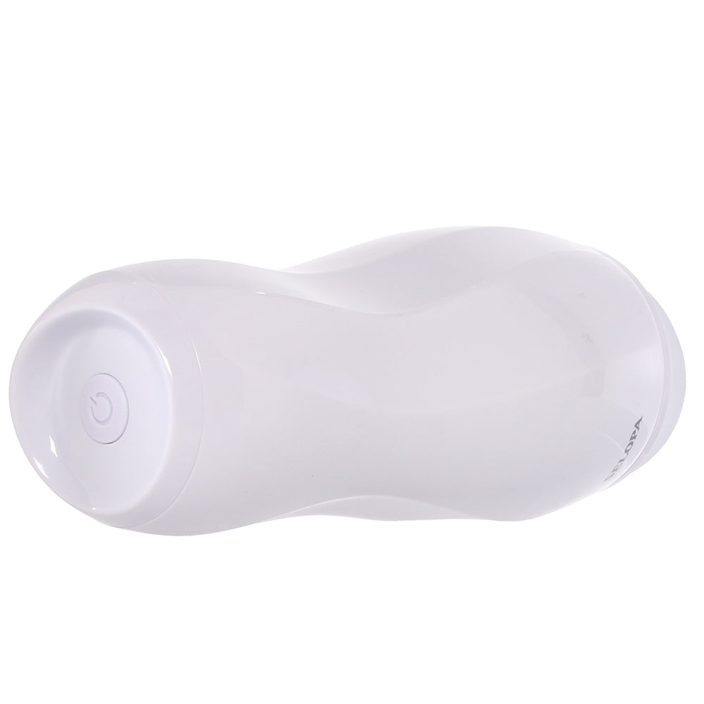 Selopa Pleasure Can Vibrating Stroker in White