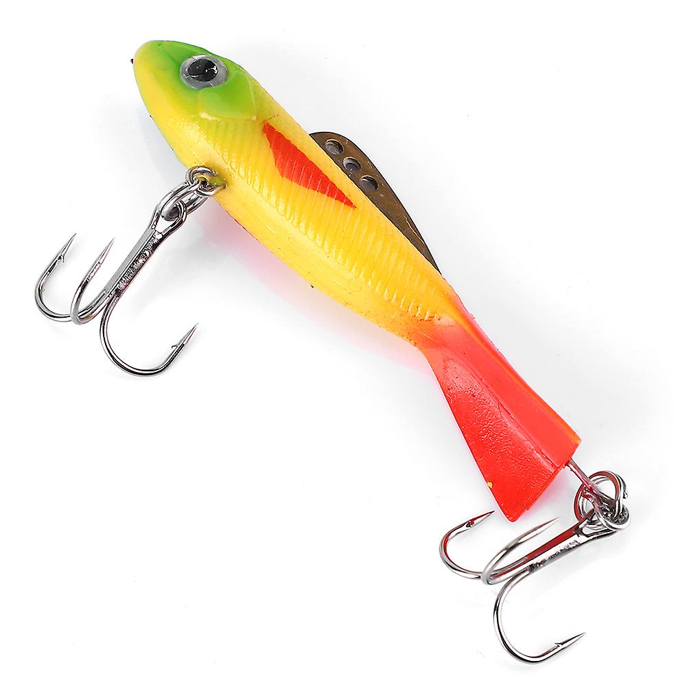 Heng Jia Winter Ice Fishing Lures Vibration Bait Jig Hard Lure Accessory (f)