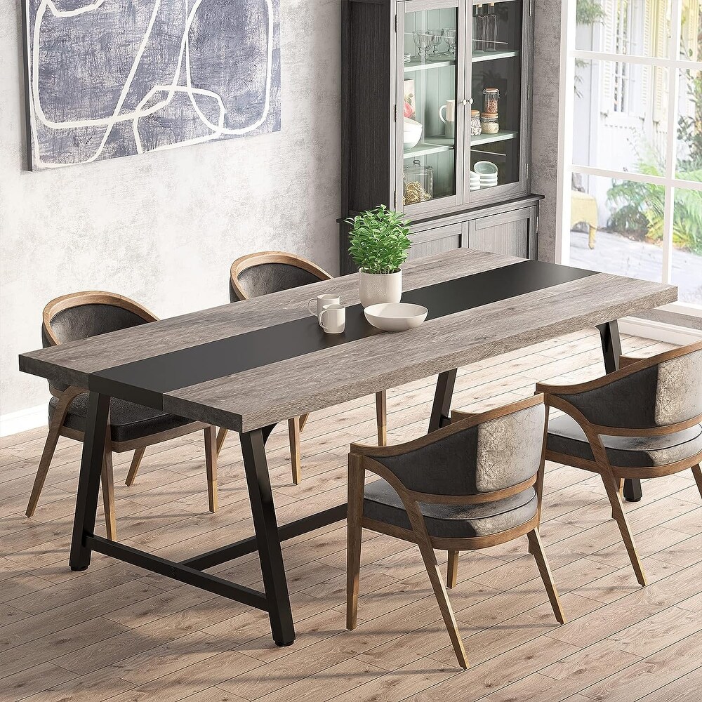 70.9 Inches Dining Table for 8 People  Family Gathering