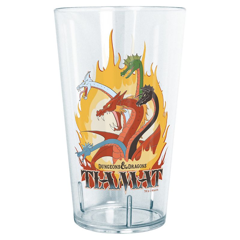 Dungeons and Dragons Tiamat Flames 24-oz. Tritan Plastic Tumbler