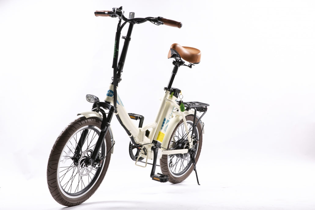 Green Bike Electric Classic LS Step Thru 36V Folding Ebike