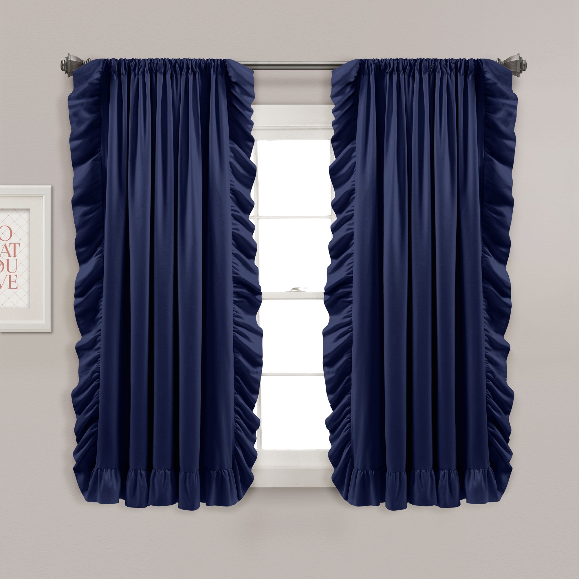 Reyna Window Curtain Panel Set